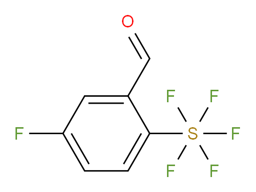 (4-fluoro-2-formylphenyl)sulfur pentafluoride