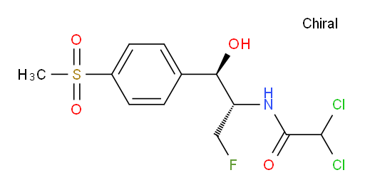 2,2-dichloro-N-((1R,2S)-3-fluoro-1-hydroxy-1-(4-(methylsulfonyl)phenyl)propan-2-yl)acetamide