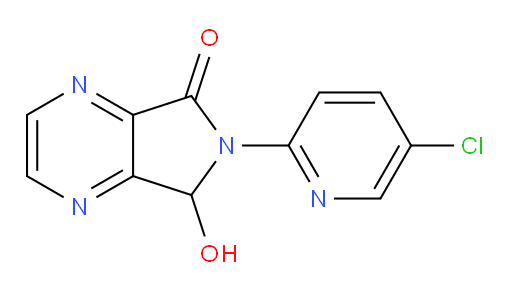 6-(5-chloropyridin-2-yl)-7-hydroxy-6,7-dihydro-5H-pyrrolo[3,4-b]pyrazin-5-one