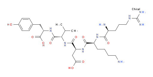 (6S,9S,12S,15S,18S)-1,6-diamino-9-(4-aminobutyl)-12-(carboxymethyl)-18-(4-hydroxybenzyl)-1-imino-15-isopropyl-7,10,13,16-tetraoxo-2,8,11,14,17-pentaazanonadecan-19-oic acid