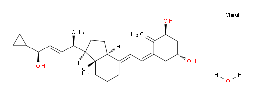 (1R,3S,5Z)-5-[(2E)-2-[(1R,3aS,7aR)-1-[(1R,2E,4S)-4-Cyclopropyl-4-hydroxy-1-methylbut-2-en-1-yl]octahydro-7a-methyl-4H-inden-4-ylidene]-ethylidene]-4-methylene-1,3-cyclohexanediol hydrate
