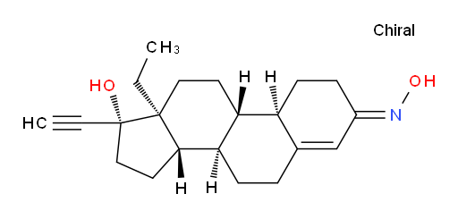 (8R,9S,10R,13S,14S,17R)-13-ethyl-17-ethynyl-17-hydroxy-6,7,8,9,10,11,12,13,14,15,16,17-dodecahydro-1H-cyclopenta[a]phenanthren-3(2H)-one oxime