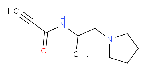 N-[1-(pyrrolidin-1-yl)propan-2-yl]prop-2-ynamide