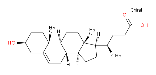 (R)-4-((3S,8S,9S,10R,13R,14S,17R)-3-hydroxy-10,13-dimethyl-2,3,4,7,8,9,10,11,12,13,14,15,16,17-tetradecahydro-1H-cyclopenta[a]phenanthren-17-yl)pentanoic acid