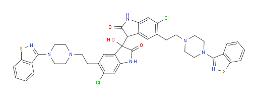 5,5'-bis(2-(4-(benzo[d]isothiazol-3-yl)piperazin-1-yl)ethyl)-6,6'-dichloro-3-hydroxy-[3,3'-biindoline]-2,2'-dione