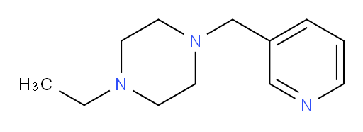 1-ethyl-4-(pyridin-3-ylmethyl)piperazine