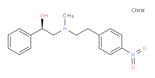 (R)-2-(methyl(4-nitrophenethyl)amino)-1-phenylethanol
