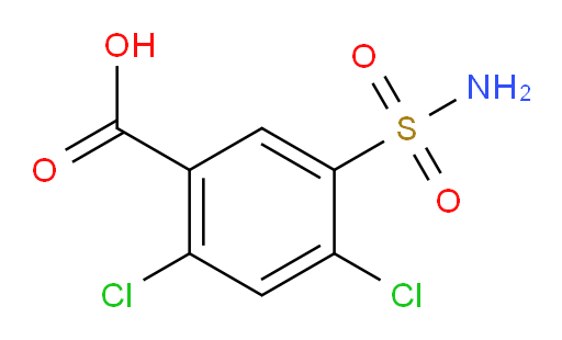 2,4-dichloro-5-sulfamoylbenzoic acid