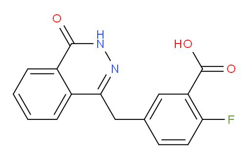 5-[(3,4-Dihydro-4-oxo-1-phthalazinyl)methyl]-2-fluorobenzoic acid
