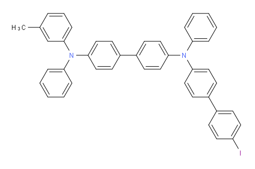 N4-(4'-iodo-[1,1'-biphenyl]-4-yl)-N4,N4'-diphenyl-N4'-(m-tolyl)-[1,1'-biphenyl]-4,4'-diamine