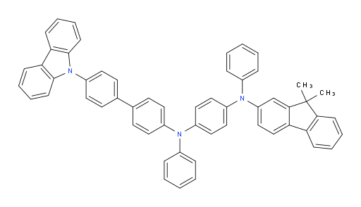N1-(4'-(9H-carbazol-9-yl)-[1,1'-biphenyl]-4-yl)-N4-(9,9-dimethyl-9H-fluoren-2-yl)-N1,N4-diphenylbenzene-1,4-diamine