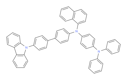 N1-(4'-(9H-carbazol-9-yl)-[1,1'-biphenyl]-4-yl)-N1-(naphthalen-1-yl)-N4,N4-diphenylbenzene-1,4-diamine