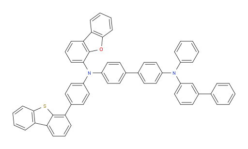 N4-([1,1'-biphenyl]-3-yl)-N4'-(dibenzo[b,d]furan-4-yl)-N4'-(4-(dibenzo[b,d]thiophen-4-yl)phenyl)-N4-phenyl-[1,1'-biphenyl]-4,4'-diamine