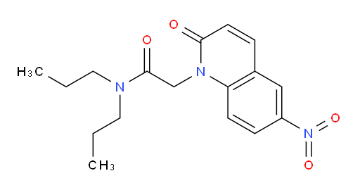 2-(6-nitro-2-oxoquinolin-1(2H)-yl)-N,N-dipropylacetamide