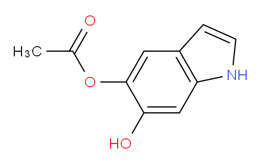 6-hydroxy-1H-indol-5-yl acetate