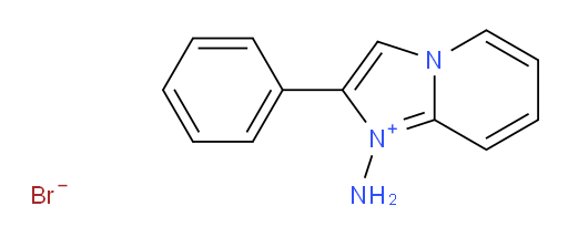 1-amino-2-phenylimidazo[1,2-a]pyridin-1-ium bromide