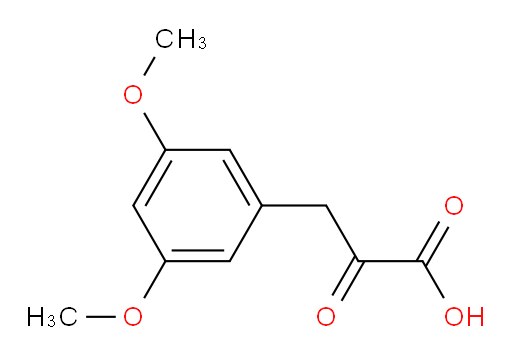 3-(3,5-dimethoxyphenyl)-2-oxopropanoic acid