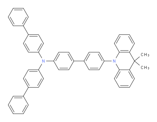 N,N-di([1,1'-biphenyl]-4-yl)-4'-(9,9-dimethylacridin-10(9H)-yl)-[1,1'-biphenyl]-4-amine