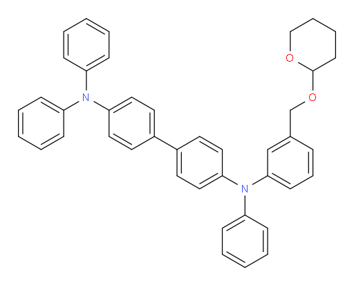 N4,N4,N4'-triphenyl-N4'-(3-(((tetrahydro-2H-pyran-2-yl)oxy)methyl)phenyl)-[1,1'-biphenyl]-4,4'-diamine