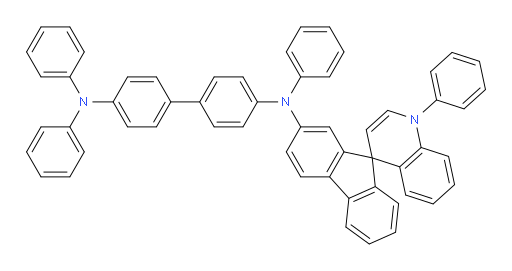 N4,N4,N4'-triphenyl-N4'-(1'-phenyl-1'H-spiro[fluorene-9,4'-quinolin]-2-yl)-[1,1'-biphenyl]-4,4'-diamine