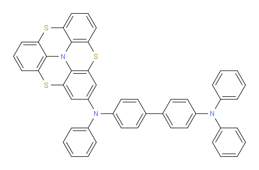 N4-(4,8,12-trithia-3a2-azadibenzo[cd,mn]pyren-6-yl)-N4,N4',N4'-triphenyl-[1,1'-biphenyl]-4,4'-diamine