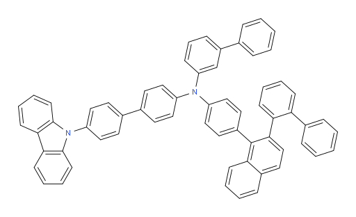 N-(4'-(9H-carbazol-9-yl)-[1,1'-biphenyl]-4-yl)-N-(4-(2-([1,1'-biphenyl]-2-yl)naphthalen-1-yl)phenyl)-[1,1'-biphenyl]-3-amine