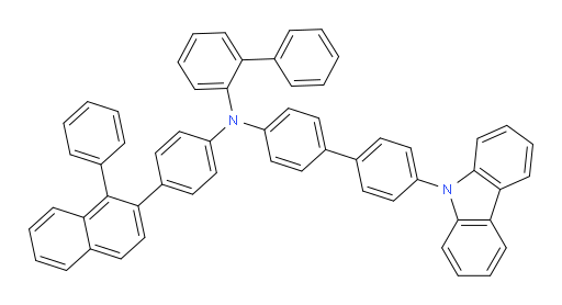 N-(4'-(9H-carbazol-9-yl)-[1,1'-biphenyl]-4-yl)-N-(4-(1-phenylnaphthalen-2-yl)phenyl)-[1,1'-biphenyl]-2-amine