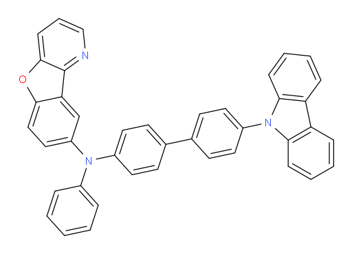 N-(4'-(9H-carbazol-9-yl)-[1,1'-biphenyl]-4-yl)-N-phenylbenzofuro[3,2-b]pyridin-8-amine