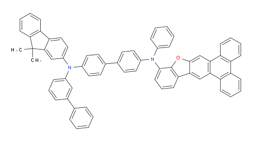 N4-([1,1'-biphenyl]-3-yl)-N4-(9,9-dimethyl-9H-fluoren-2-yl)-N4'-phenyl-N4'-(triphenyleno[2,3-b]benzofuran-11-yl)-[1,1'-biphenyl]-4,4'-diamine