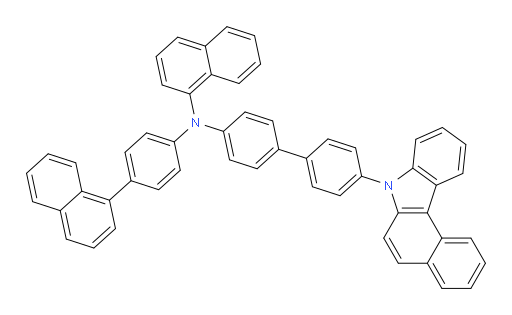 N-(4'-(7H-benzo[c]carbazol-7-yl)-[1,1'-biphenyl]-4-yl)-N-(4-(naphthalen-1-yl)phenyl)naphthalen-1-amine
