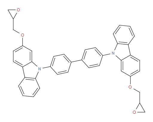 4,4'-bis(2-(oxiran-2-ylmethoxy)-9H-carbazol-9-yl)-1,1'-biphenyl