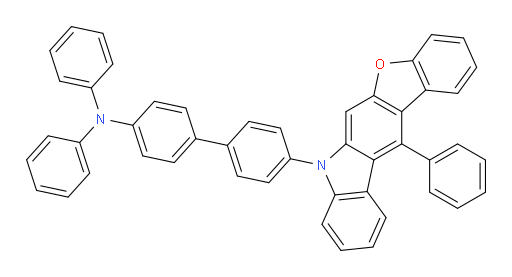 N,N-diphenyl-4'-(12-phenyl-7H-benzofuro[2,3-b]carbazol-7-yl)-[1,1'-biphenyl]-4-amine