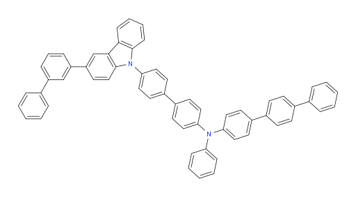 N-(4'-(3-([1,1'-biphenyl]-3-yl)-9H-carbazol-9-yl)-[1,1'-biphenyl]-4-yl)-N-phenyl-[1,1':4',1''-terphenyl]-4-amine