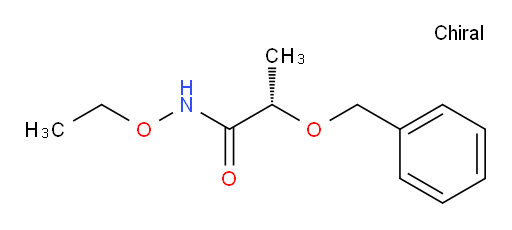 (S)-2-(benzyloxy)-N-ethoxypropanamide
