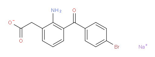 2-(2-amino-3-(4-bromobenzoyl)phenyl)acetic acid, sodium salt
