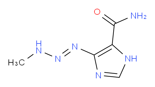 1H-Imidazole-4-carboxamide, 5-[2-(methylimino)hydrazinyl]-