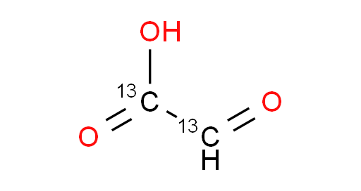 Acetic-1,2-13C2 acid, 2-oxo-