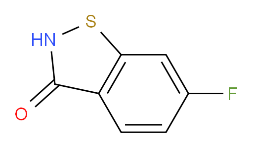 6-fluoro-2,3-dihydro-1,2-benzothiazol-3-one