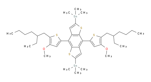 (4,8-bis(5-(2-ethylhexyl)-4-methoxythiophen-2-yl)benzo[1,2-b:4,5-b']dithiophene-2,6-diyl)bis(trimethylstannane)