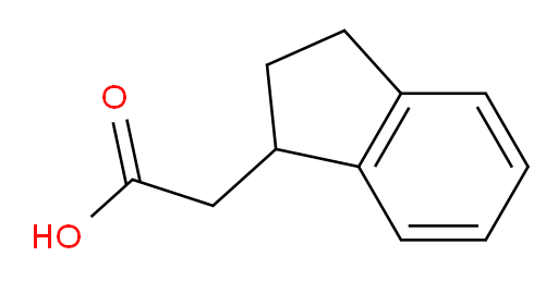 2-(2,3-dihydro-1H-inden-1-yl)acetic acid