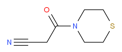 3-oxo-3-(thiomorpholin-4-yl)propanenitrile