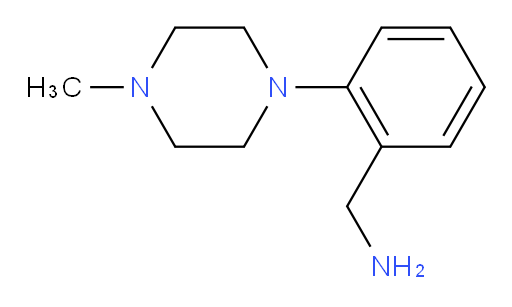 [2-(4-methylpiperazin-1-yl)phenyl]methanamine