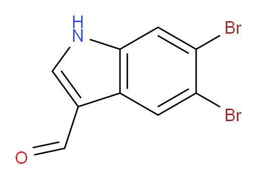 5,6-dibromo-1H-indole-3-carbaldehyde