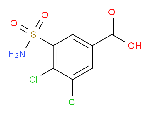 3,4-dichloro-5-sulfamoylbenzoic acid