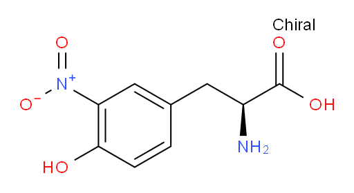 (2S)-2-amino-3-(4-hydroxy-3-nitrophenyl)propanoic acid
