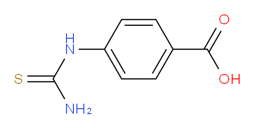 4-(carbamothioylamino)benzoic acid