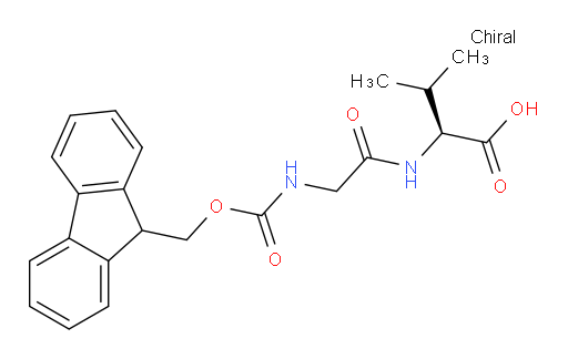 (2S)-2-[2-({[(9H-fluoren-9-yl)methoxy]carbonyl}amino)acetamido]-3-methylbutanoic acid
