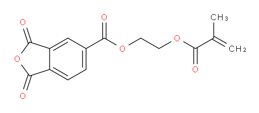 1,3-Dihydro-1,3-dioxo-5-isobenzofurancarboxylic acid 2-[(2-methyl-1-oxo-allyloxy)]-ethyl ester