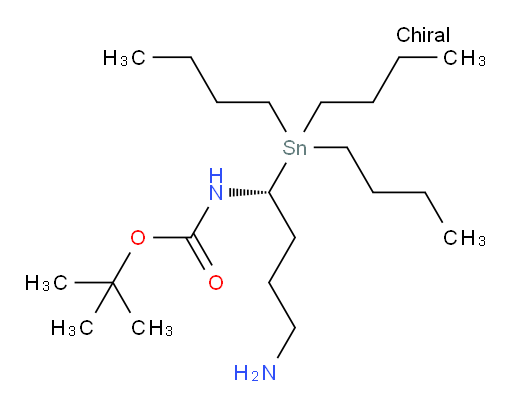 (R)-tert-butyl (4-amino-1-(tributylstannyl)butyl)carbamate