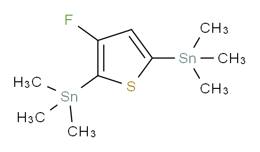 (3-fluorothiophene-2,5-diyl)bis(trimethylstannane)